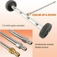thumbnail image 4 of Undercarriage Cleaner, Pressure Washer Under Car Cleaner 15.9 Inch Straight Wand  for Commercial Vehicle, 4 of 7