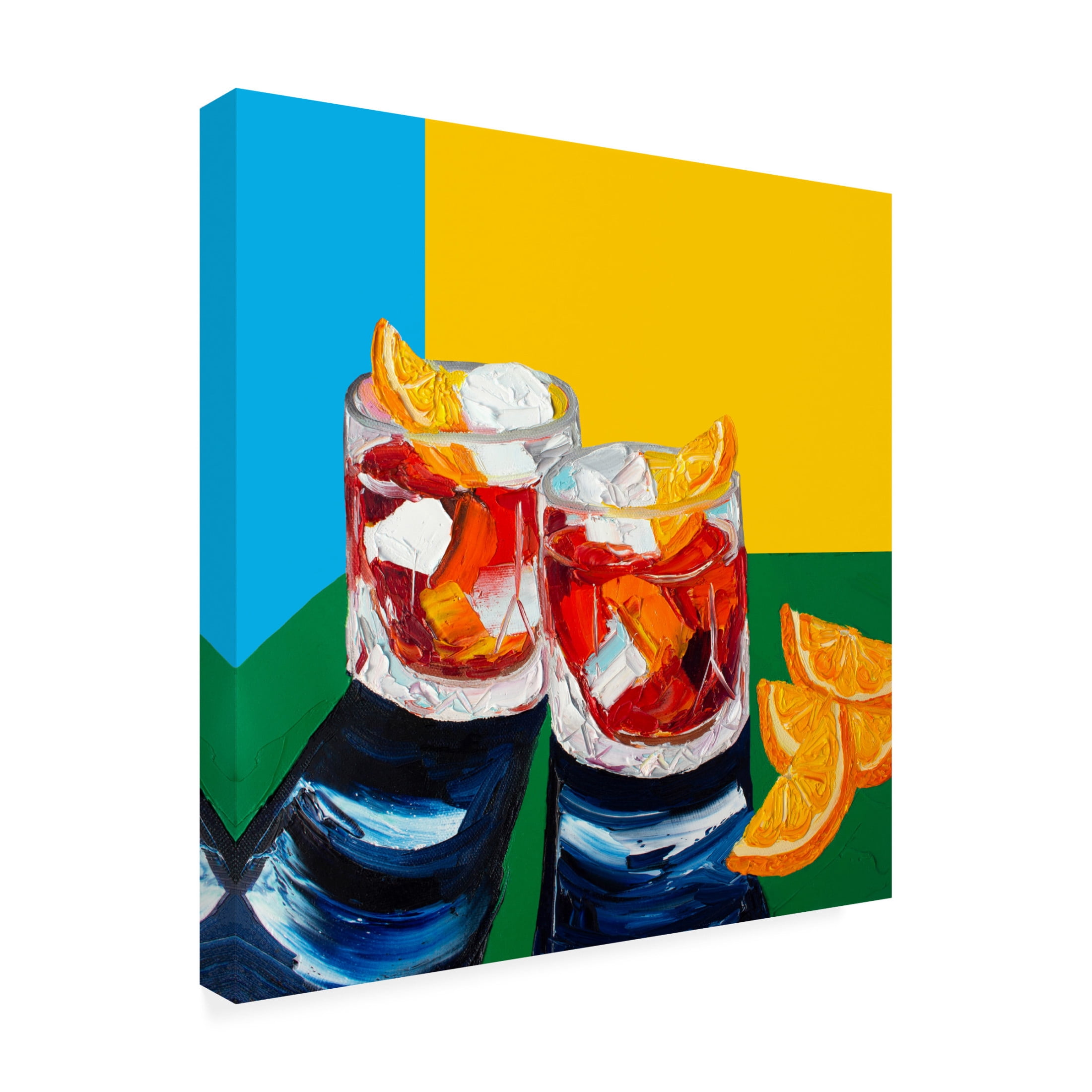 Trademark Fine Art Alice Straker Negronis No2 Canvas Wall Art