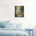 thumbnail image 6 of Zen Wall Art Bathroom Pictures Wall Decor Zen Paintings Canvas Pebble Stone Spa Artwork Grey Blush Modern Home Decorations for Meditation Spiritual Yoga Bedroom Living Room 16"x20", 6 of 7