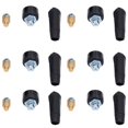 thumbnail image 4 of Juego de 10 cables de soldadura TIG, Conector de Panel, enchufe, adaptador de montaje rápido, 10-25, estilo europeo, 4 of 14