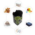 thumbnail image 7 of Yayeee Freestanding Laundry Hamper with Handle Collapsible Large Storage Basket for Clothes, Gray Floral, 7 of 7