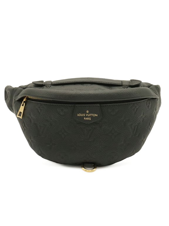 Pre-Owned LOUIS VUITTON Louis Vuitton Monogram Empreinte Bum Bag Waist Pouch Body Noir Black...