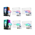 thumbnail image 2 of Bombilla Inteligente Rgb De Tres Modos 9W 110V Wifi Bombilla Que Cambia De Color Bombilla De Control De Voz Bluetooth 0-800Lm 2700-5600K Bombilla Led Regulable E27 Con Control Remoto Para Estudio Noticed HA025152-01, 2 of 6