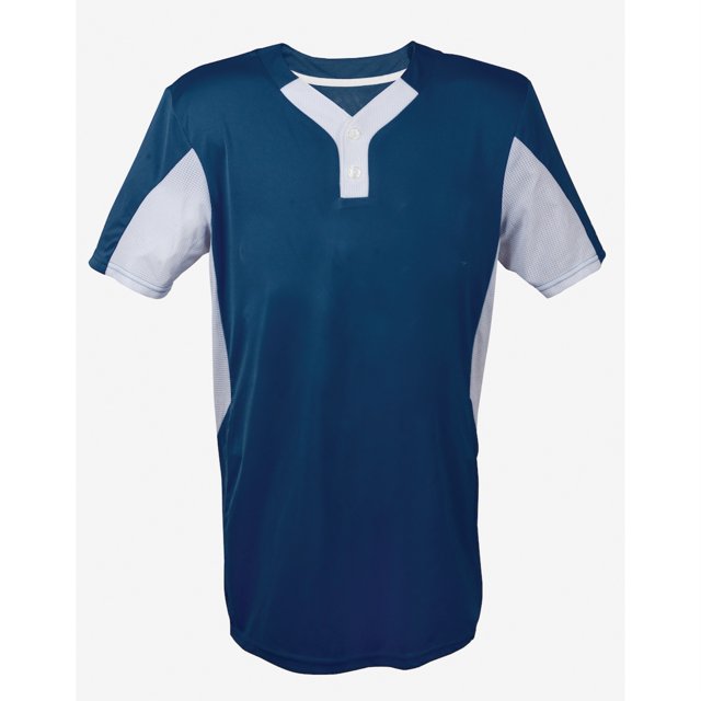 JERSEY DOS BOTONES-JOVEN-MEDIO-MARINO / BLANCO Martin Sports BJY75-NAVY-M