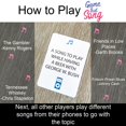 thumbnail image 3 of Expansión Mix de Game That Song 2000 - 50 cartas nuevas - Juego de cartas musicales para adultos y adolescentes de la familia. ¡Diversión hilarante, adictiva y competitiva para noches de juegos!, 3 of 5