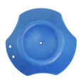 thumbnail image 4 of IFANLANDOR 1 Set Portable Wheel Chocks Blue PP Plastic Wedges Stoppers for Trailer RV 11.8x11.8x2in, 4 of 8