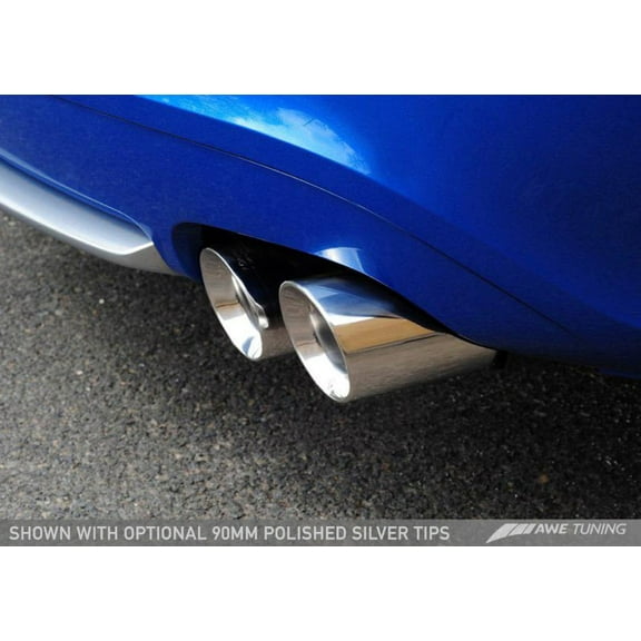 AWE Tuning Audi S5 3.0T Touring Edition Exhaust System with Chrome Silver Tips