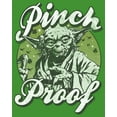 thumbnail image 2 of Boy's Star Wars Yoda St. Patrick's Day Pinch Proof  Graphic Tee Kelly Green Medium, 2 of 4