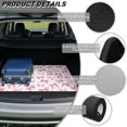 thumbnail image 6 of FOR U DESIGNS Pink Bow Heart Star Print Car Trunk Mat Heavy Duty Non-Slip Cargo Liner All Weather Dustproof Durable Rear Trunk Protection for Most Car Models, 6 of 7
