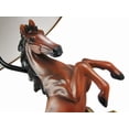 thumbnail image 4 of Etalons Lampe De Table Cheval D'Élevage Avec Abat-Jour, 4 of 5