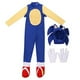 thumbnail image 1 of Crazycos Disfraces de Cosplay para niños, mono completo, disfraz de Halloween, mono sónico Yakogy Yakogy, 1 of 2