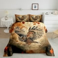 thumbnail image 2 of Erosebridal Wild Eagle Bedding Twin Comforter Set,Jungle Wildlife Down Comforter,Autumn Maple Leaf Bedding Sets Twin with Comforter For Kids,Microfiber Bedroom Decor Reversible，2 Pieces, 2 of 8