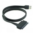 thumbnail image 7 of CY 50cm Dual Power 12V and 5V eSATAp Power ESATA USB 2.0 combo to 22Pin SATA cable for 2.5" 3.5" Hard Disk Drive, 7 of 7