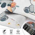thumbnail image 4 of Cute Koala Wearing Hat Runner Area Rug 2x6 Soft Non-Slip Washable Bedside Carpet for Hallway Bedroom Living Room Home Decor, 4 of 8