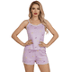 thumbnail image 1 of Set Pijama 3 Piezas Mujer Unitalla Verano Bata Top y Short, 1 of 9
