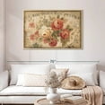 thumbnail image 2 of Elephant Stock Parisian Flowers Iii Wall Art - Horizontal Canvas Wall Art - Living Room Wall Decor - Floral And Botanical Canvas - Green And Pink Decor By Danhui Nai - 45" x 30", 2 of 8