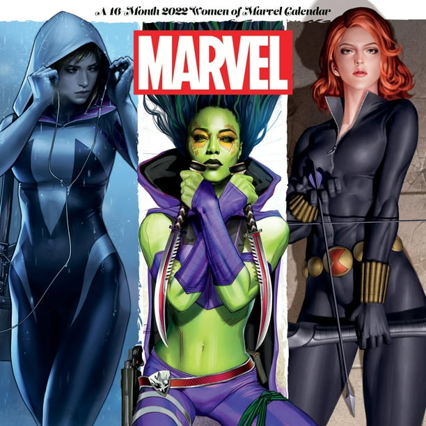 2022 Women of Marvel Wall Calendar - Walmart.com - Walmart.com
