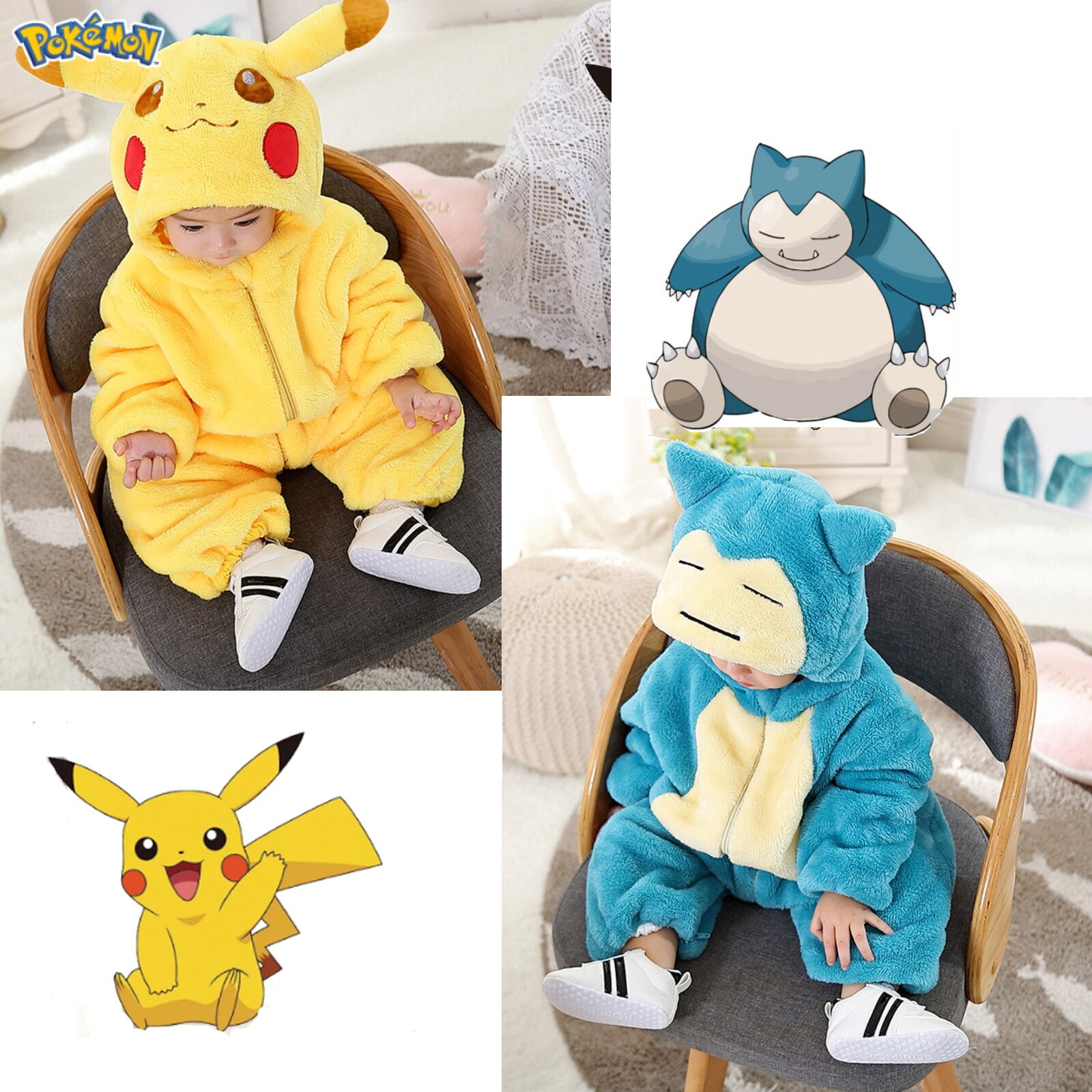 Bebes vestidos de pokemon sale