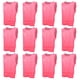 thumbnail image 2 of YM-12 Uds. Chaleco de ejercicio de entrenamiento de fútbol para adultos transpirable de malla grande tamaño libre rojo rosa, 2 of 10