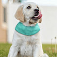 thumbnail image 4 of Cyan M Dog Cooling Bandana – Instant Cooling Ice Scarf, Neck Cooler Wrap for Small Medium Large Dogs, Summer Heat Relief, Prevent Sunstroke, 4 of 5