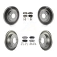 thumbnail image 1 of Transit Auto Front Rear Coated Disc Brake Rotors and Ceramic Pads Kit for Car Hyundai Elantra GT Kia Forte Koup KGT-101178, 1 of 11