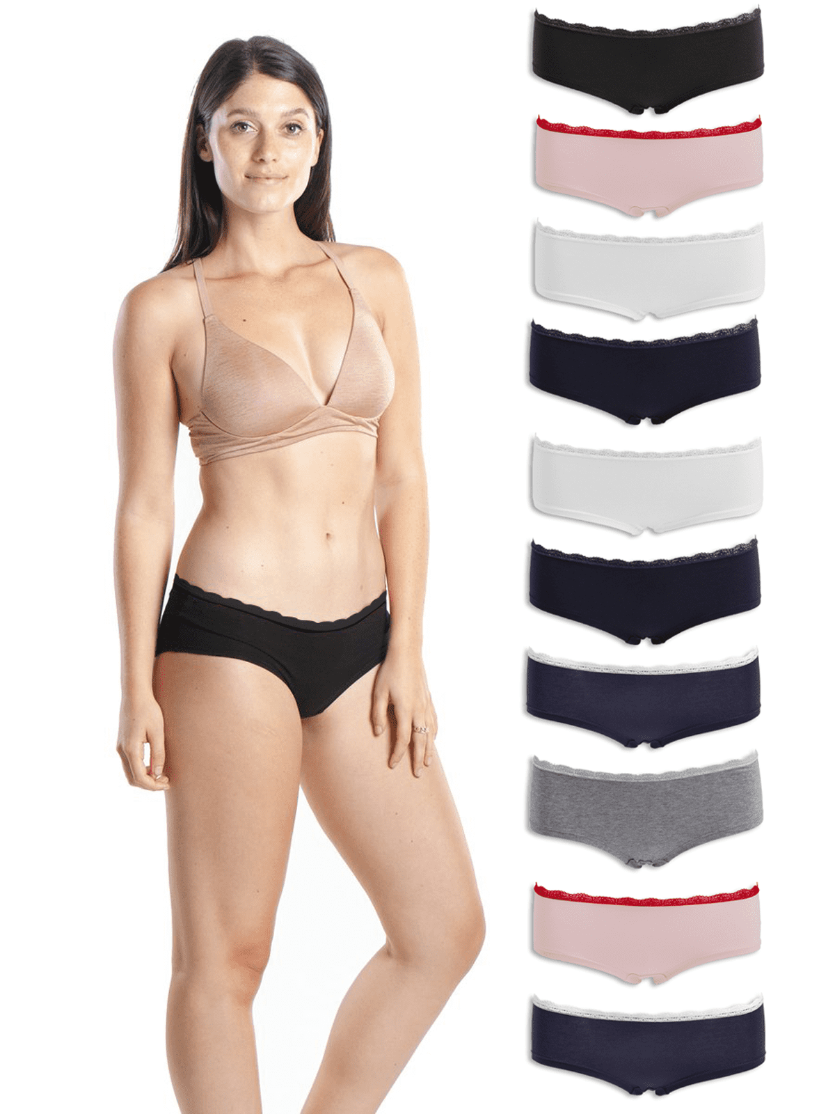 Hanes Comfort, Period. Women's Bikini Underwear, Moderate Leaks