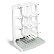 Munchkin Tidy Dry Space Saving Vertical Bottle Drying Rack for Baby Bottles and Accessories, White