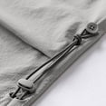 thumbnail image 6 of lcziwo Man Summer Cargo Pants with Multi Pockets Travel Casual Trousers Work Solid Color EDC Pants Outdoor Apparel Gray S, 6 of 8