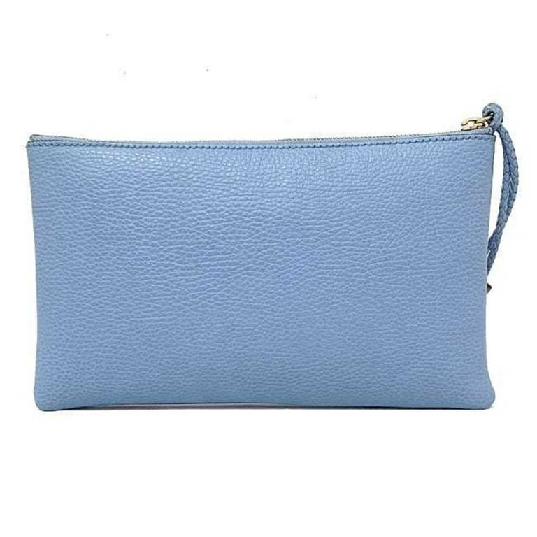 Blue shop gucci clutch