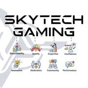 Skytech O11V Gaming PC Desktop AMD Ryzen 7 7800X3D AMD Radeon RX 9070 XT 1TB Gen4 NVMe SSD 32GB DDR5 RAM, AIO Liquid Cooling Windows 11