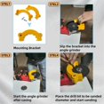 thumbnail image 1 of 3 Sets Drill Bit Holder with Traditional Guard for Angle Grinder Twist Drill Sharpener, 1 of 5