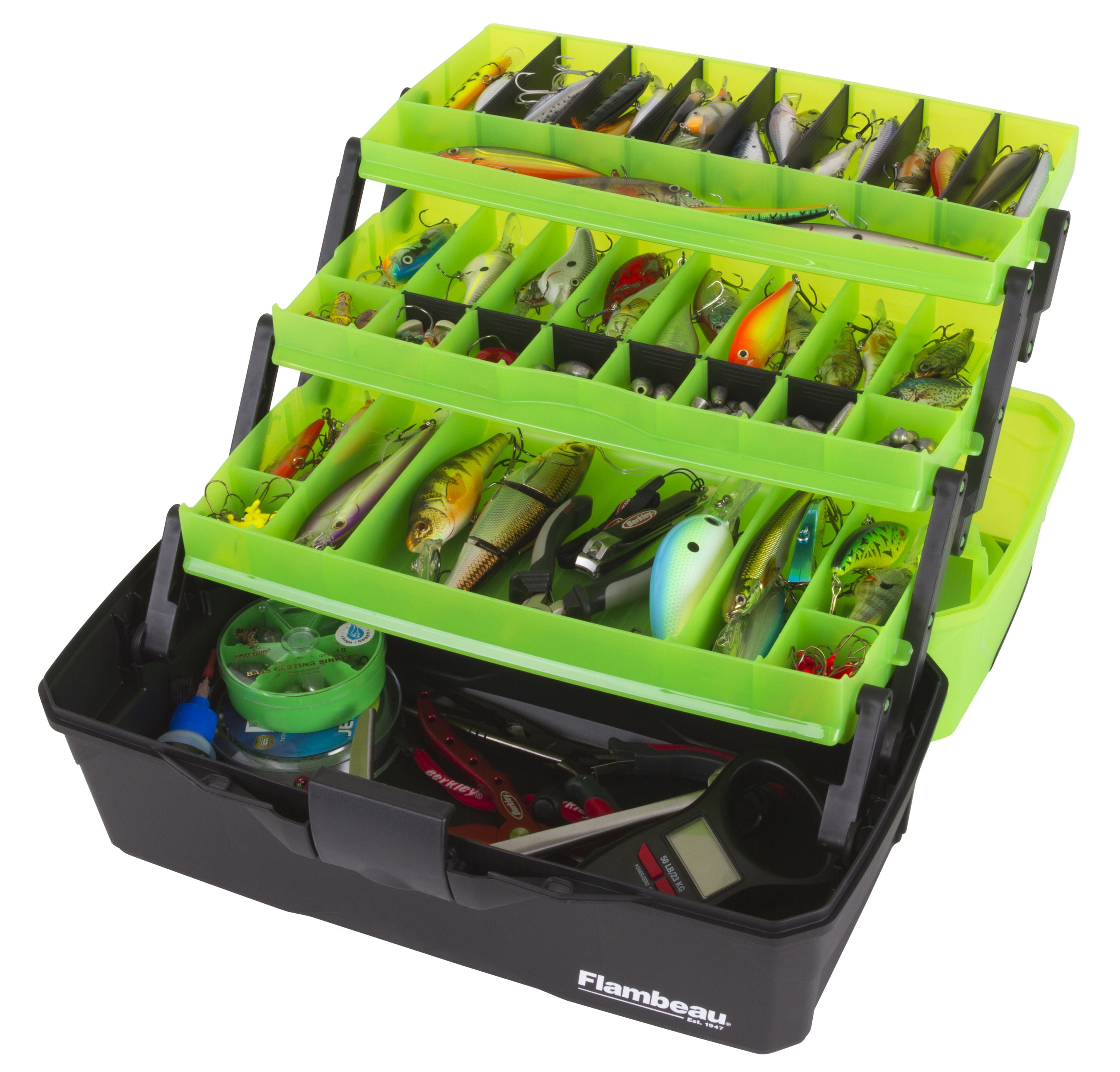 NISUS 3-Tray Classic Tackle Box | CLEARANCE