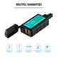 thumbnail image 2 of Cargador De Coche De 12-24V Con Voltímetro Digital Enchufe De Cargador De Vehículo Usb Dual Ip66 Adaptador De Carga De Coche Impermeable Para Barco Motocicleta Suv Eigraketly VI009159-01, 2 of 7