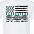 thumbnail image 4 of Inktastic Tourette's Syndrome Awareness Flag with Ribbons T-Shirt, 4 of 5