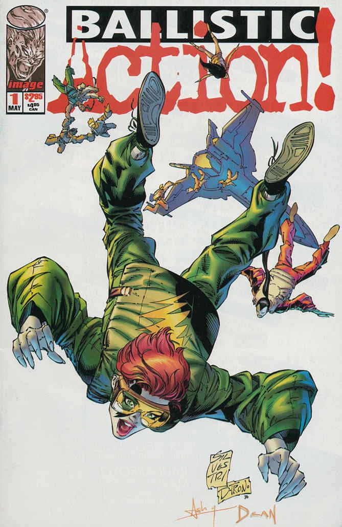 Ballistic Action 1 VF ; Image Comic Book