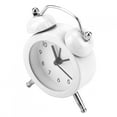 thumbnail image 1 of Reloj Despertador, Reloj De Metal Con Pilas De 3 Pulgadas Despertadores Para Dormitorios Reloj Despertador De La Vieja Escuela Reloj Despertador Digital Pequeño Para Mesita De, 1 of 7