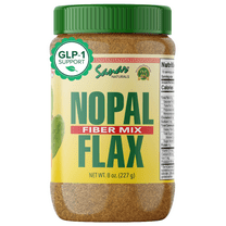 Nopal Flaxseed, 8 oz - Fiber Mix and Omega 3 Supplement Energy Booster and Digestive Support,