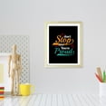 thumbnail image 3 of Designs ByLITA Don't Stop Until You're Proud, 5 x 7 Wooden Wall Print Inspirational (Framed) | Motivational Home Decor, 3 of 7