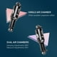 thumbnail image 5 of Amortiguador trasero de aire para bicicleta Presión de aire de rebote Presión de cámara de aire trasera ajustable para bicicleta de montaña para bicicleta de montaña plegable Aleación de aluminio MTB Romacci Amortiguador, 5 of 7