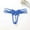 Blue, variant on ZVNAΖH Womens Sexy G String Thongs, Erotic Panties, Valentine's Day Gifts, Flirtatious Insertable Open Cut Pearl Shape Underwear