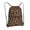 LEOPARD PRINT, variant on Waterproof Drawstring Backpack, Lightweight Durable Gym Sack Bag for Sports Beach, Men Women String Bag