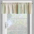 thumbnail image 4 of Ambesonne Farmhouse Valance Pack of 2, Oriental Art Lace Pattern, 42"X18", Pale Seafoam Pale Tan, 4 of 5
