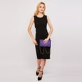 thumbnail image 3 of Dasein Women Evening Bag/Clutch Formal Party Clutch Wedding Purses Cocktail Prom Clutches, 3 of 7