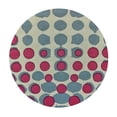 thumbnail image 4 of Orinice Polka Dots Round Table Cover Stain Resistant Washable Indoor Outdoor Tablecloth Kitchen Dining Wedding Parties Waterproof 100% Polyester Fiber 31-35, 4 of 8
