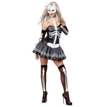Skeleton Sweetie Costume 01128 California Costume Collections Black/White
