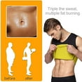 thumbnail image 4 of Lilvigor Men Waist Trainer Corset Vest for Weight Loss Hot Neoprene Body Shaper Tank Top Workout Sauna Suit Shirt, 4 of 7