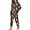 Black and Pink - Pig Strawberry, variant on Snowman Snowflake Print Womens Pajama Sets 2 Pcs Pj Sets Casual Sleepwear Long Sleeve Top and Long Pants Round Neck Lounge Set Nightwear with Pocket, 2XL