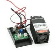 DENEST Semiconductor Blue Laser 450nm 2000mW Module Focusable with TTL Driver Board Metal Material