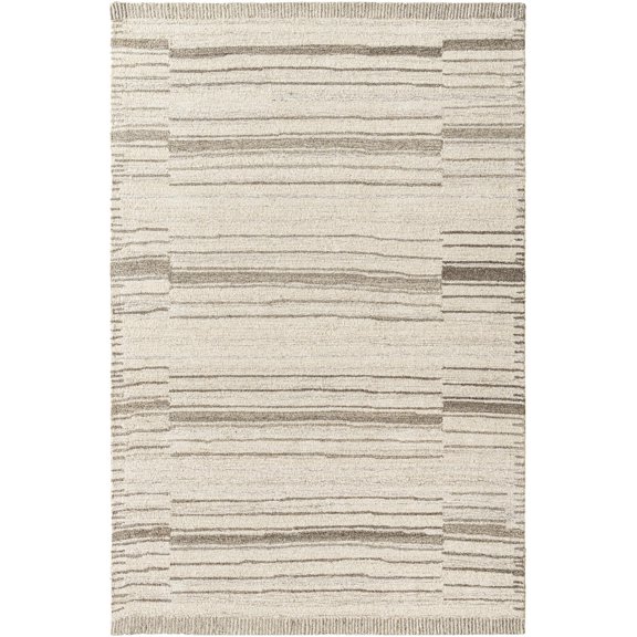 BoutiqueRugs Seizar Contemporary Area Rug - Bone - 2' x 3'