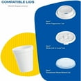 thumbnail image 4 of 10 oz. Foam Drink Cups - White (1000/carton), 4 of 10